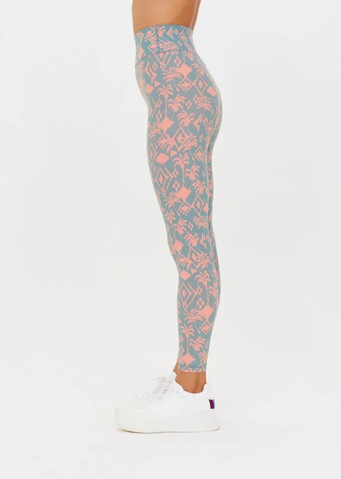 The Upside JARDIN 25IN HIGH MIDI PANT Lagoon Shop Leggings