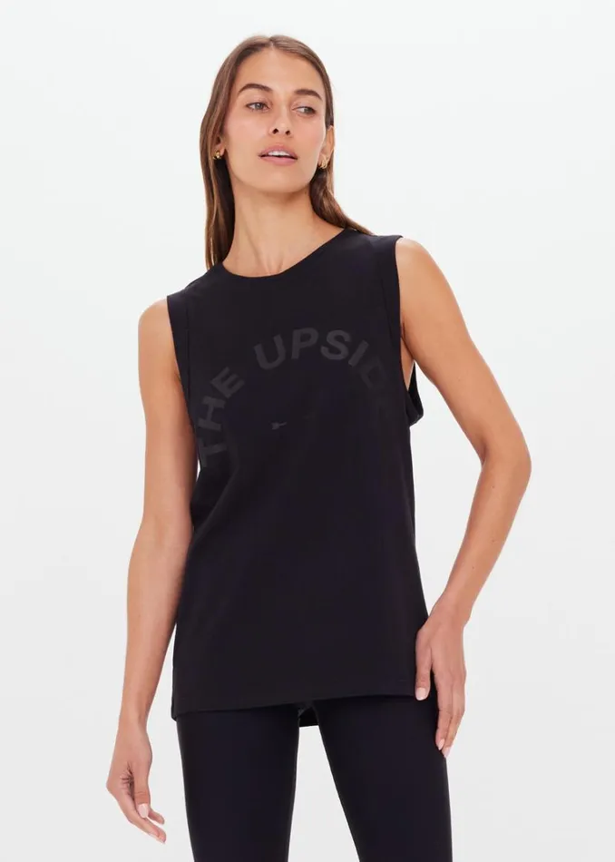 The Upside JEET TANK Black Shop Shirts and Tanks