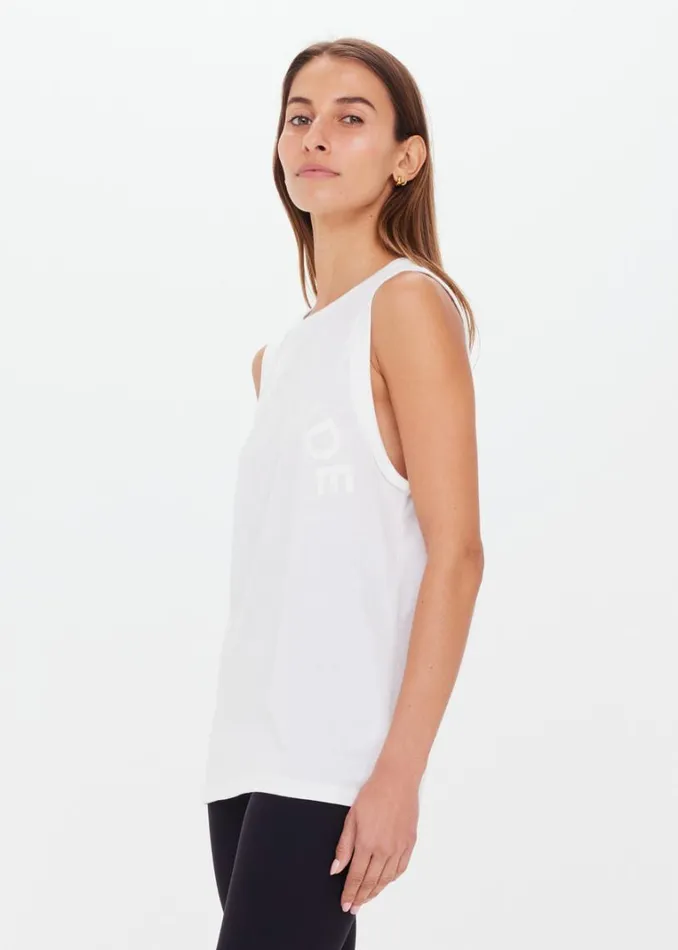 The Upside JEET TANK White Shop Shirts and Tanks The Upside JEET TANK White Shop Shirts and Tanks