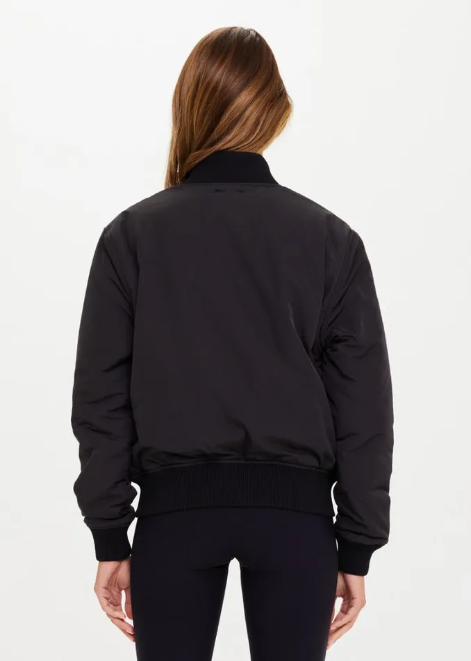 The Upside KITA BOMBER JACKET Black Shop Jackets and Coats The Upside KITA BOMBER JACKET Black Shop Jackets and Coats