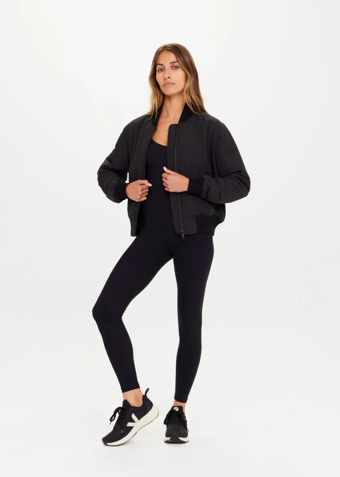 The Upside KITA BOMBER JACKET Black Shop Jackets and Coats The Upside KITA BOMBER JACKET Black Shop Jackets and Coats