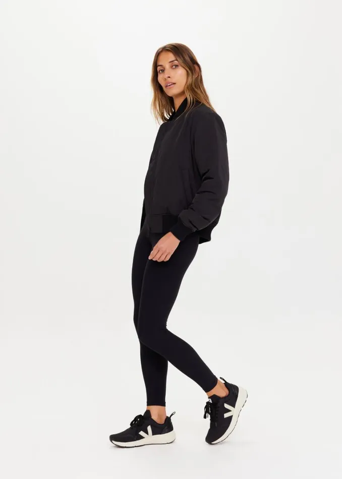 The Upside KITA BOMBER JACKET Black Shop Jackets and Coats The Upside KITA BOMBER JACKET Black Shop Jackets and Coats