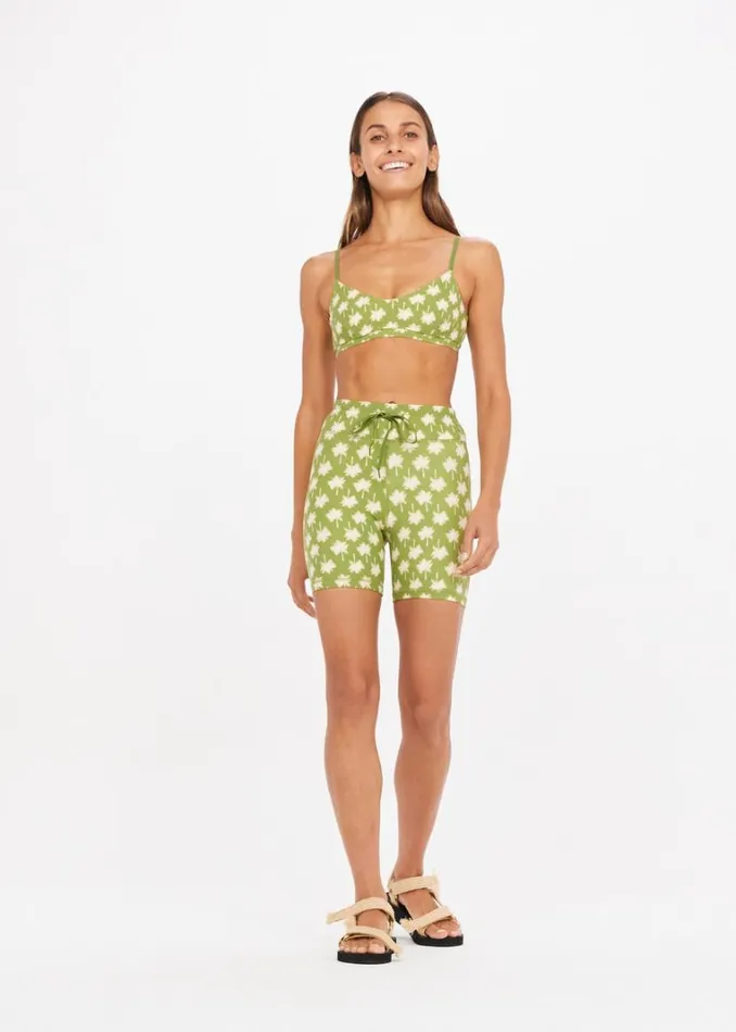 The Upside LOULU SPIN SHORT Kiwi Palm Shop Shorts