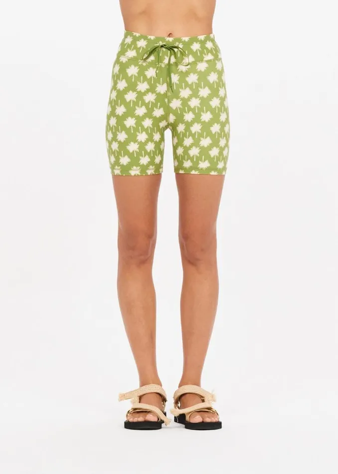 The Upside LOULU SPIN SHORT Kiwi Palm Shop Shorts The Upside LOULU SPIN SHORT Kiwi Palm Shop Shorts