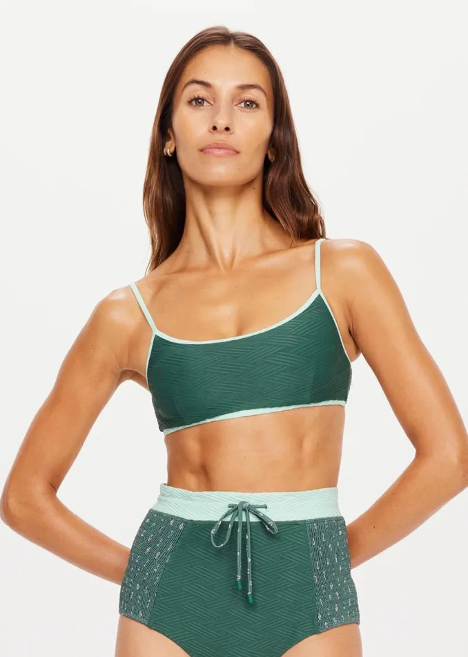 The Upside MAHINA GIA BRALETTE Pine Shop Swim Tops