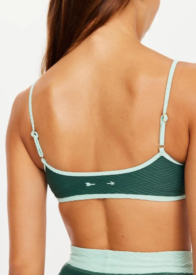 The Upside MAHINA GIA BRALETTE Pine Shop Swim Tops The Upside MAHINA GIA BRALETTE Pine Shop Swim Tops