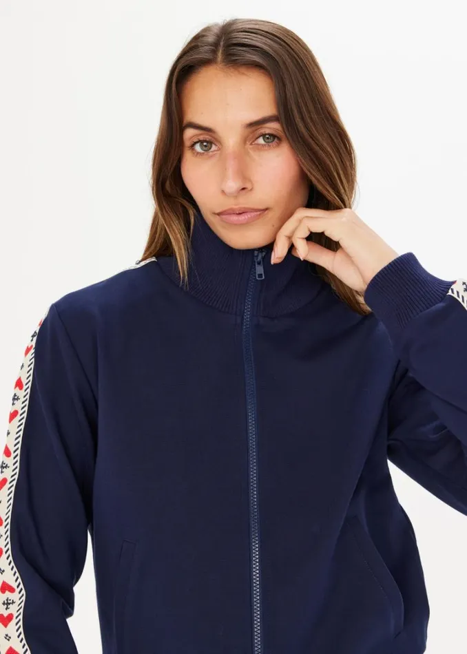 The Upside MERIBEL MARGOT JACKET Navy Shop Jackets and Coats The Upside MERIBEL MARGOT JACKET Navy Shop Jackets and Coats