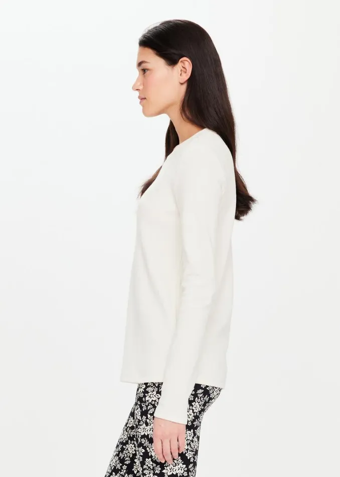 The Upside MILA LONG SLEEVE Bone Shop Shirts and Tanks The Upside MILA LONG SLEEVE Bone Shop Shirts and Tanks