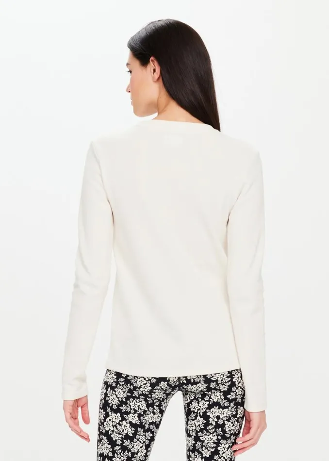 The Upside MILA LONG SLEEVE Bone Shop Shirts and Tanks The Upside MILA LONG SLEEVE Bone Shop Shirts and Tanks