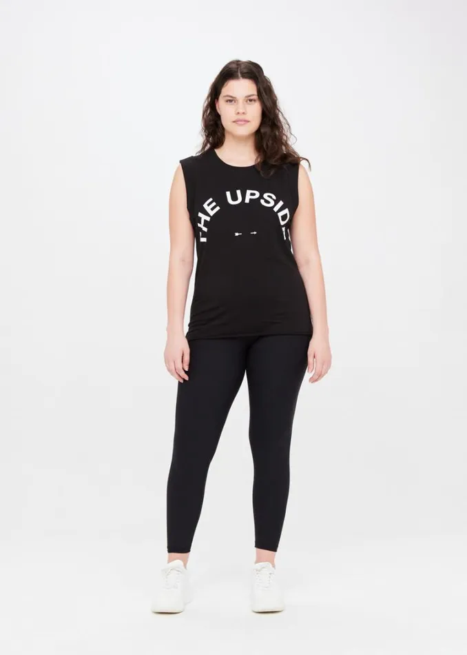The Upside MUSCLE TANK Black Shop Shirts and Tanks