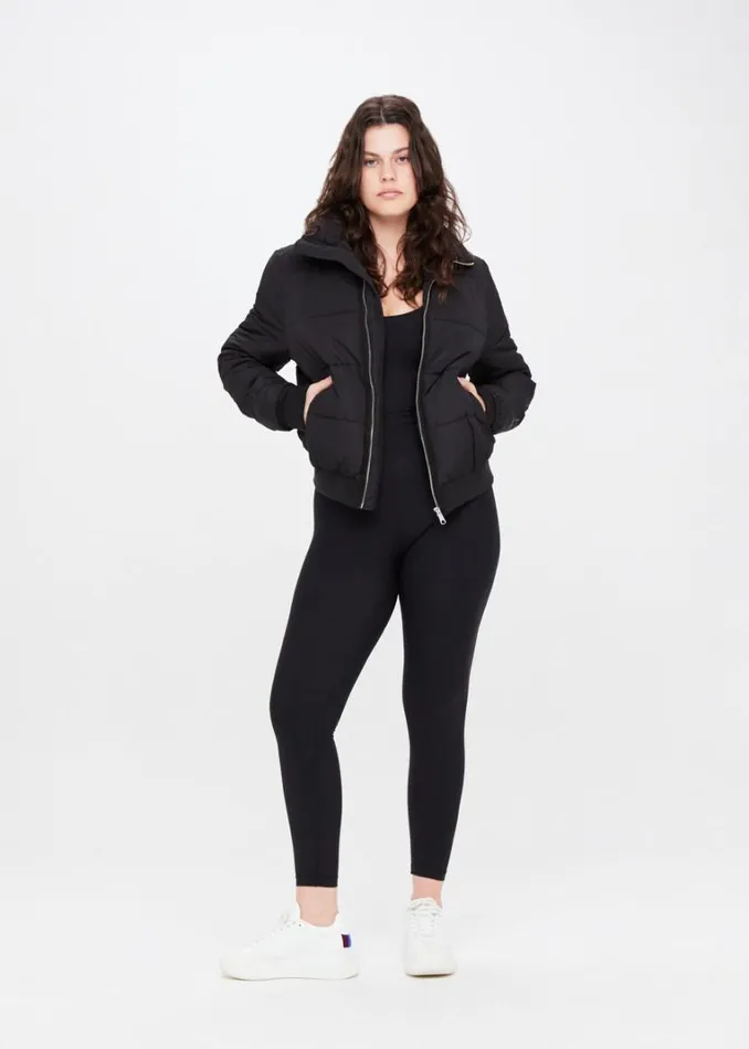 The Upside NARELI INSULATED JACKET Black Shop Jackets and Coats The Upside NARELI INSULATED JACKET Black Shop Jackets and Coats