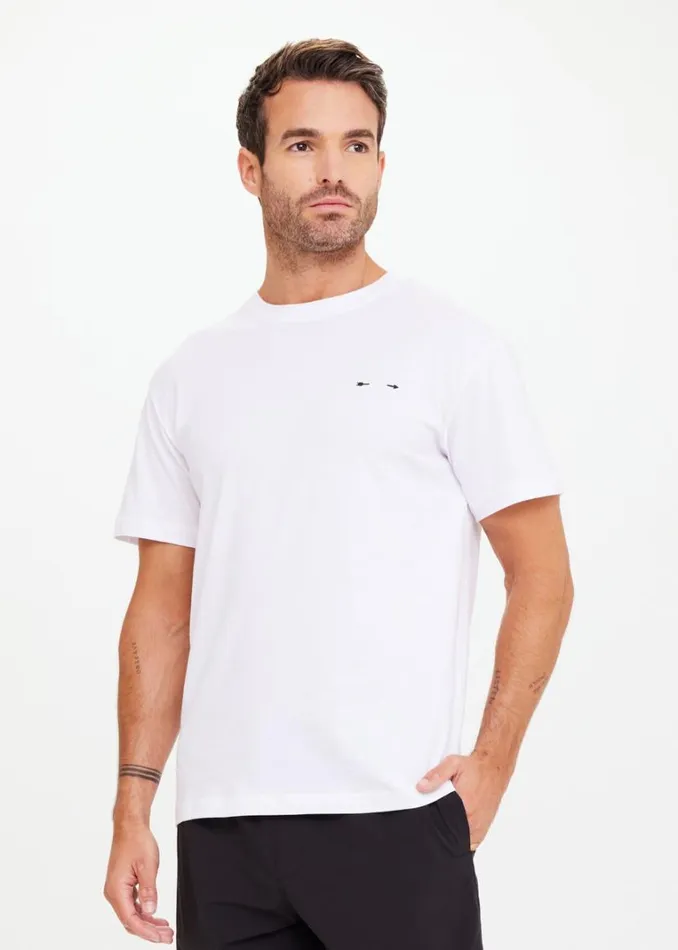 The Upside NEWMAN TEE White Shop Tops The Upside NEWMAN TEE White Shop Tops