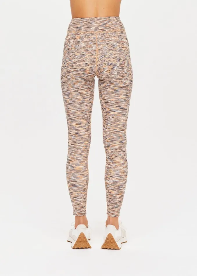 The Upside NIKA REVERSIBLE 25IN MIDI PANT Multi Shop Leggings
