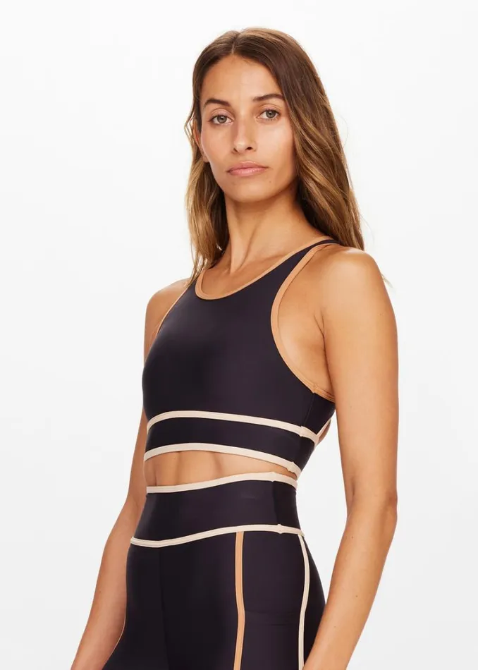 The Upside NORTHSTAR NORA BRA Black Shop Sports Bras The Upside NORTHSTAR NORA BRA Black Shop Sports Bras