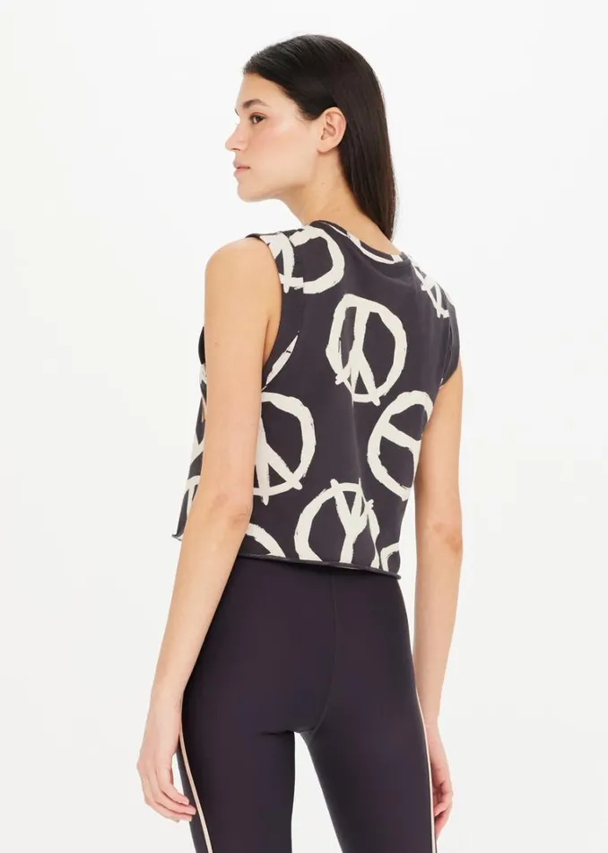 The Upside ONE LOVE CROPPED MUSCLE TANK Novelty Shop Shirts and Tanks The Upside ONE LOVE CROPPED MUSCLE TANK Novelty Shop Shirts and Tanks