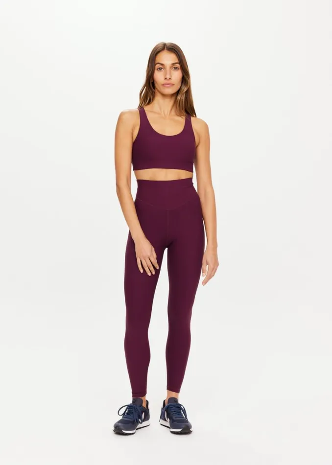 The Upside PEACHED 25IN HIGH MIDI PANT Fig Shop Leggings