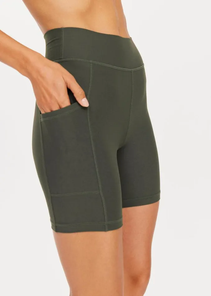 The Upside PEACHED 6IN POCKET SPIN SHORT Khaki Shop Shorts The Upside PEACHED 6IN POCKET SPIN SHORT Khaki Shop Shorts