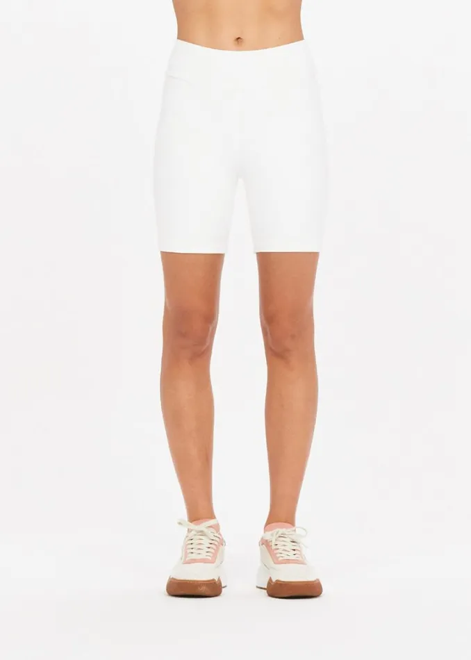 The Upside PEACHED 6IN SPIN SHORT White Shop Shorts The Upside PEACHED 6IN SPIN SHORT White Shop Shorts