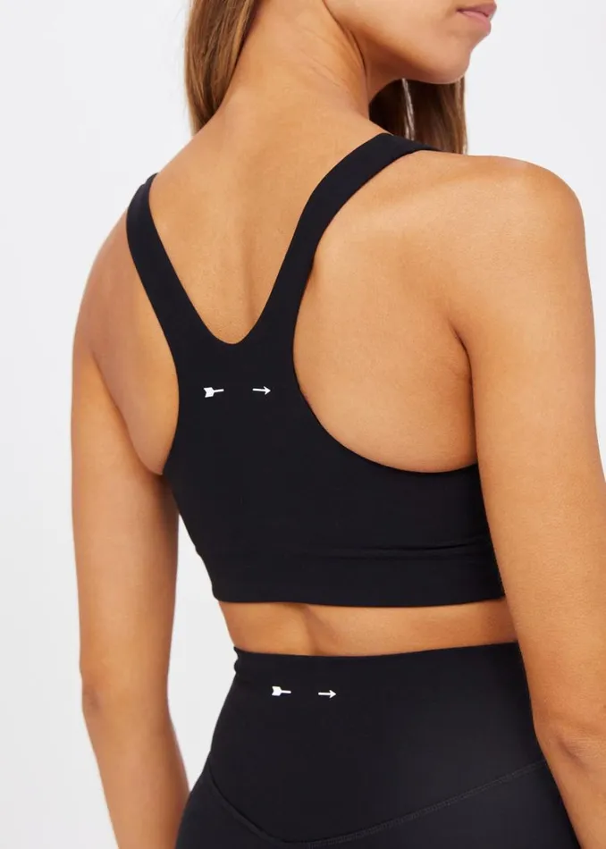 The Upside PEACHED JADE BRA Black Shop Sports Bras The Upside PEACHED JADE BRA Black Shop Sports Bras