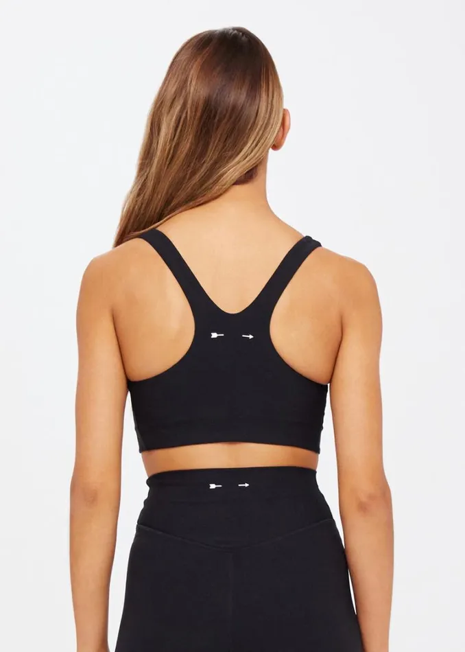 The Upside PEACHED JADE BRA Black Shop Sports Bras The Upside PEACHED JADE BRA Black Shop Sports Bras
