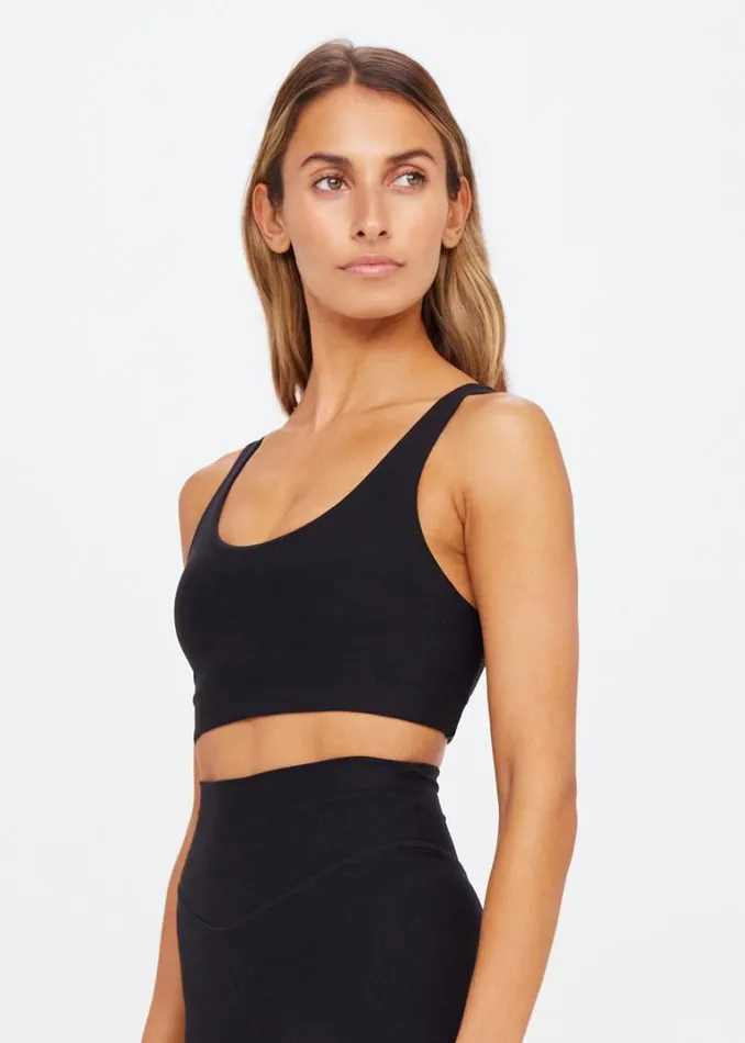The Upside PEACHED JADE BRA Black Shop Sports Bras The Upside PEACHED JADE BRA Black Shop Sports Bras
