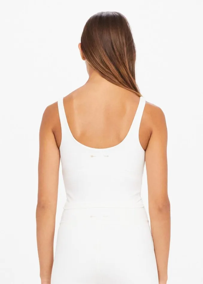 The Upside PEACHED TESS CROP White Shop Sports Bras The Upside PEACHED TESS CROP White Shop Sports Bras