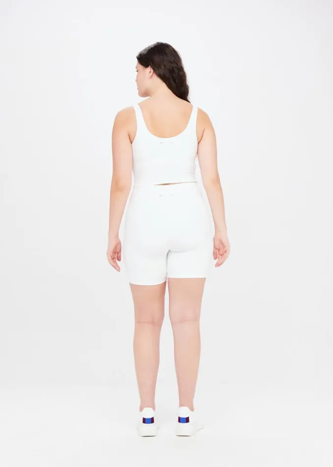 The Upside PEACHED TESS CROP White Shop Sports Bras The Upside PEACHED TESS CROP White Shop Sports Bras