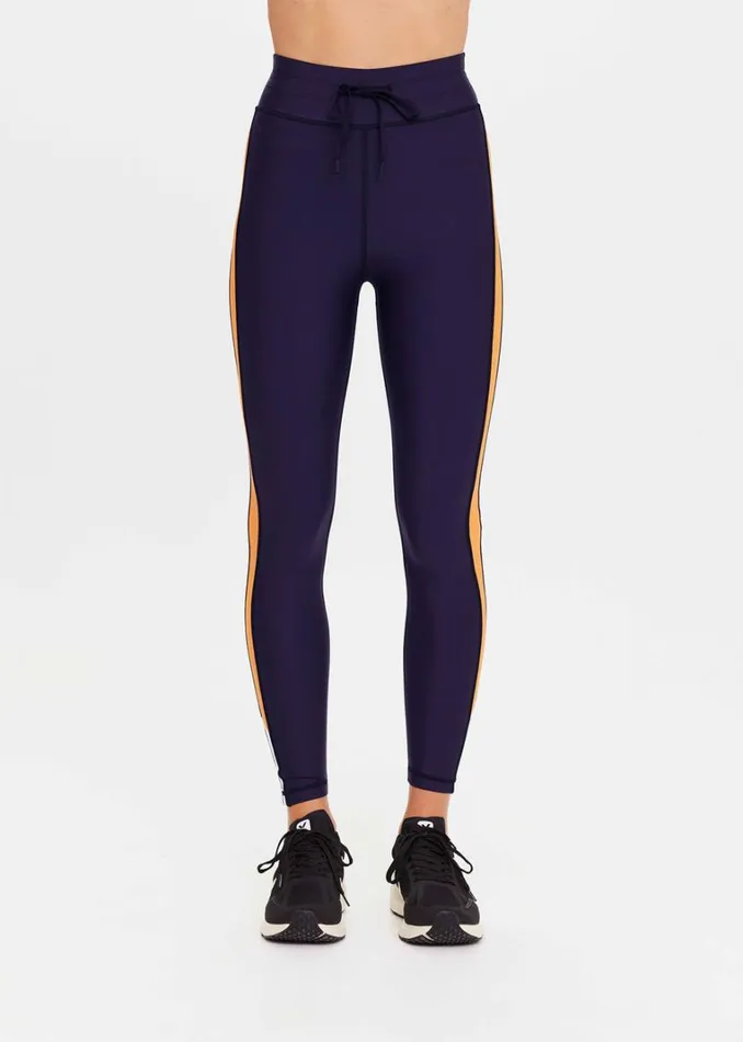 The Upside PHOENIX 25IN MIDI PANT Navy Shop Leggings The Upside PHOENIX 25IN MIDI PANT Navy Shop Leggings