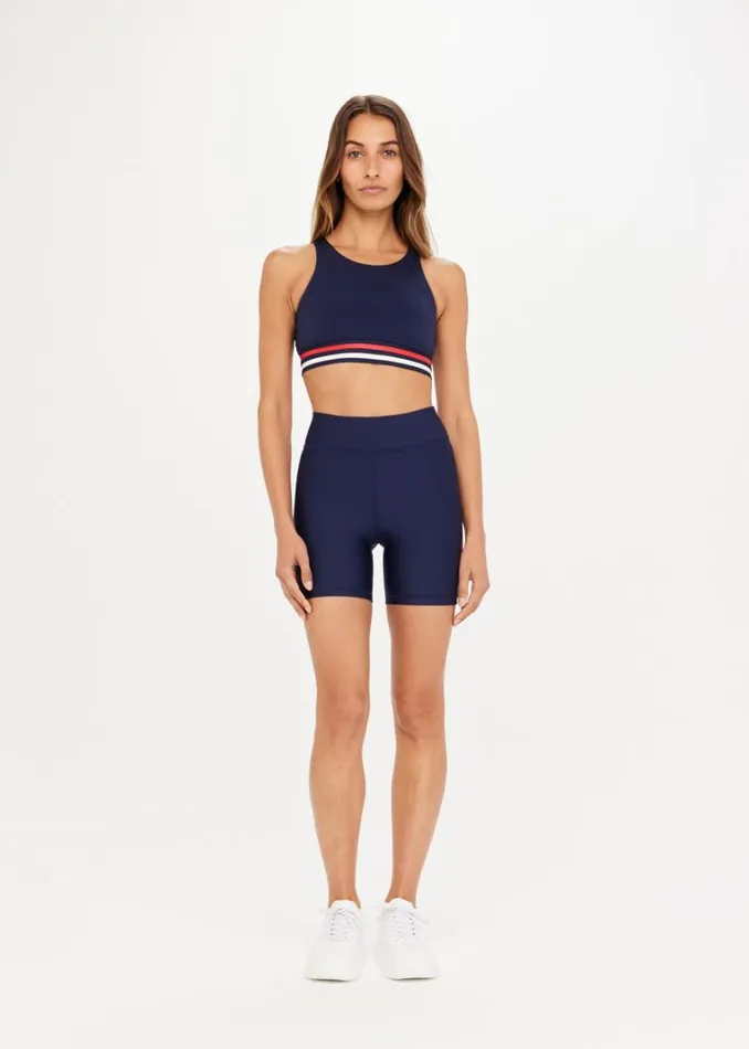 The Upside PLAYBACK 5IN SPIN SHORT Navy Shop Shorts