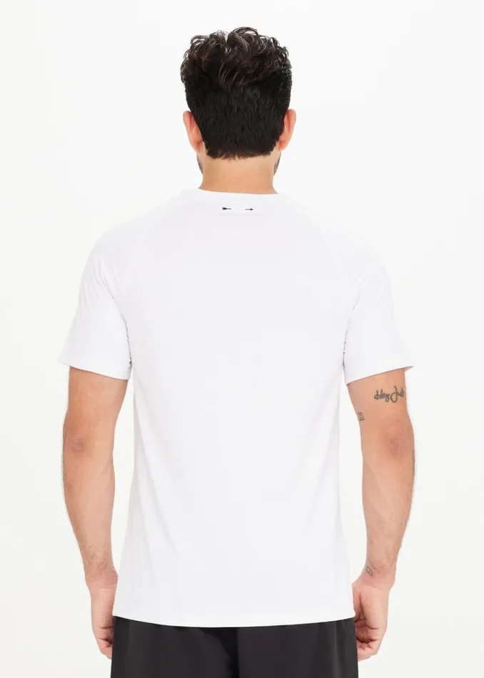 The Upside QUICK DRY DEAN TEE White Shop Tops The Upside QUICK DRY DEAN TEE White Shop Tops
