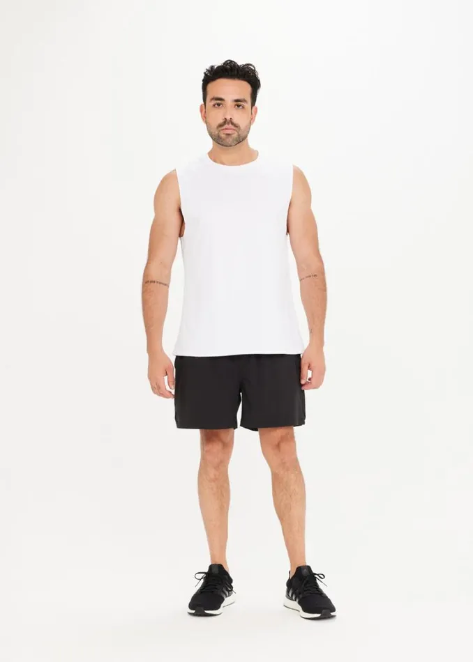 The Upside QUICK DRY KEANU MUSCLE TANK White Shop Tops The Upside QUICK DRY KEANU MUSCLE TANK White Shop Tops