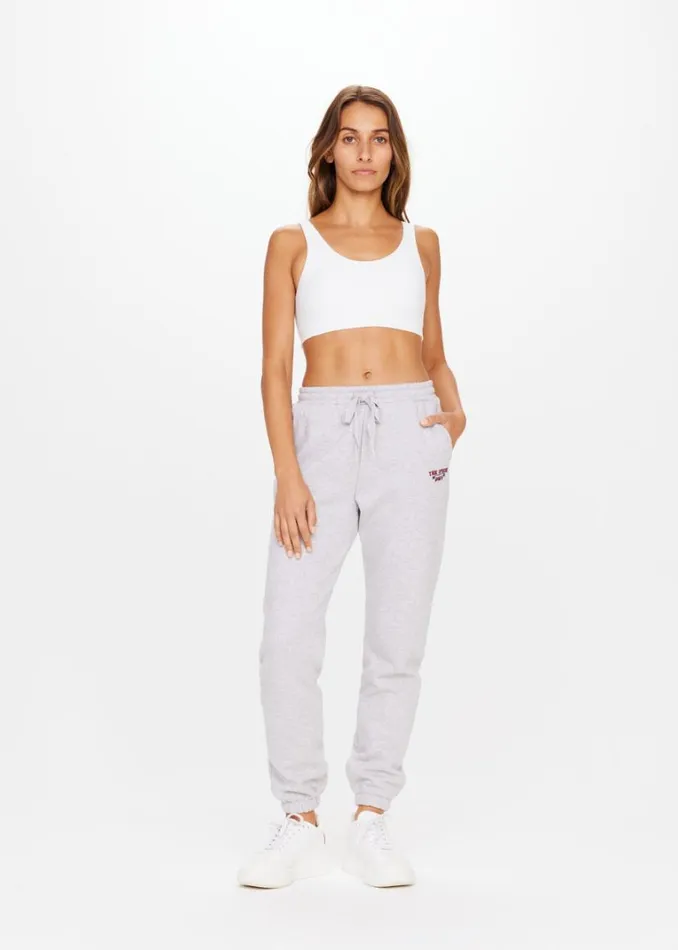 The Upside RAQUETTE BLAKE TRACK PANT Grey Marle Shop Pants The Upside RAQUETTE BLAKE TRACK PANT Grey Marle Shop Pants