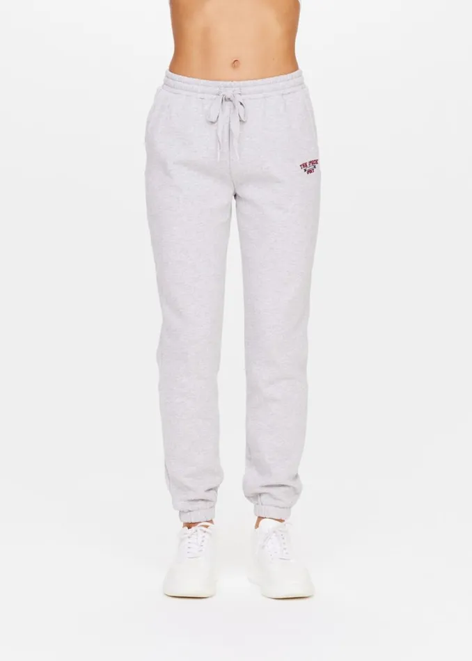 The Upside RAQUETTE BLAKE TRACK PANT Grey Marle Shop Pants The Upside RAQUETTE BLAKE TRACK PANT Grey Marle Shop Pants