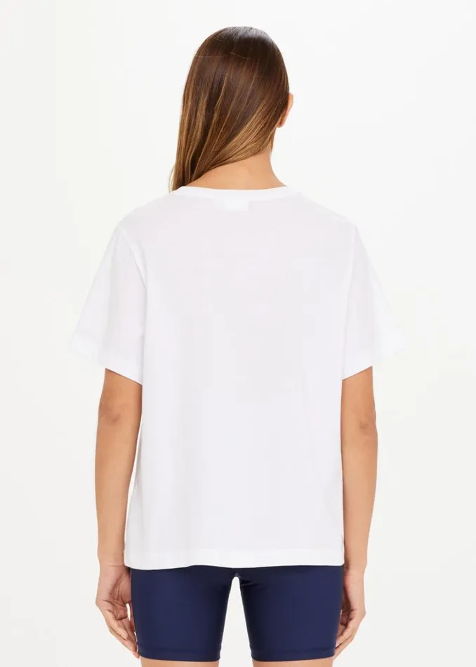 The Upside RAQUETTE JODHI TEE White Shop Shirts and Tanks The Upside RAQUETTE JODHI TEE White Shop Shirts and Tanks