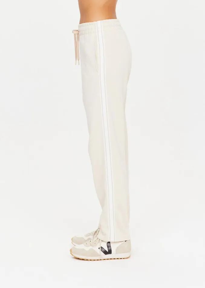 The Upside RODEO FRANCA PANT Ivory Shop Pants The Upside RODEO FRANCA PANT Ivory Shop Pants