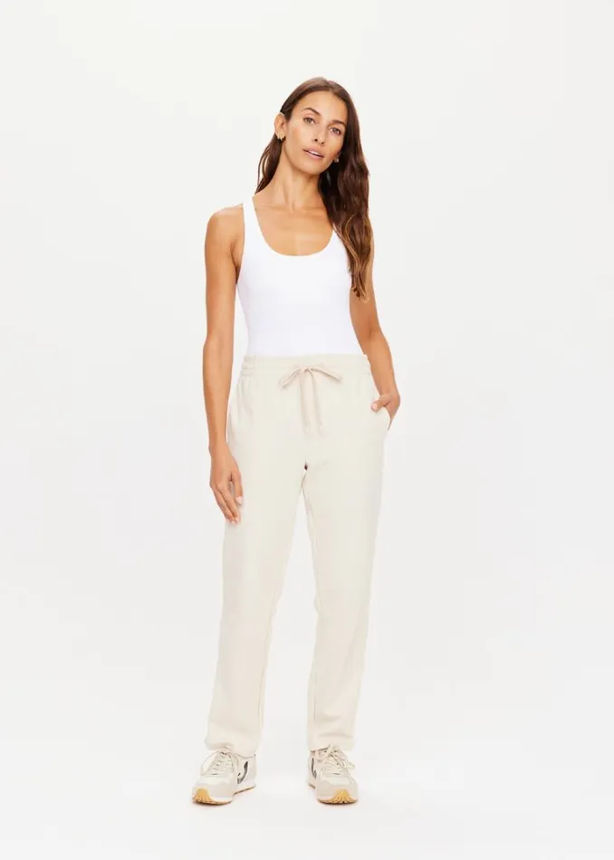The Upside RODEO FRANCA PANT Ivory Shop Pants The Upside RODEO FRANCA PANT Ivory Shop Pants