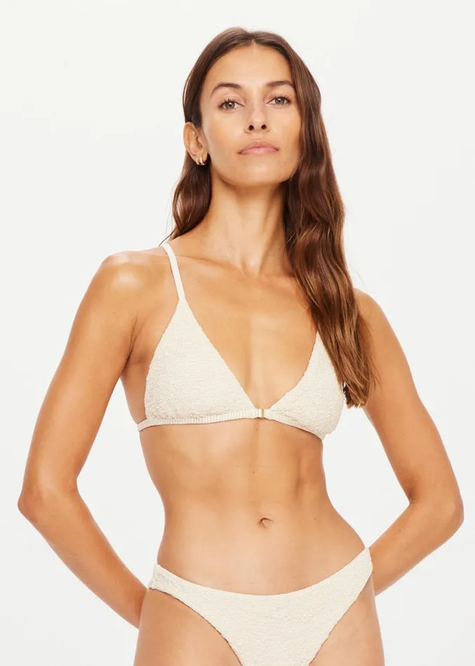 The Upside SANDS ANGIE BRA Golden Shop Swim Tops