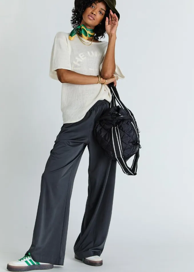 The Upside SIERRA PANT Charcoal Shop Pants