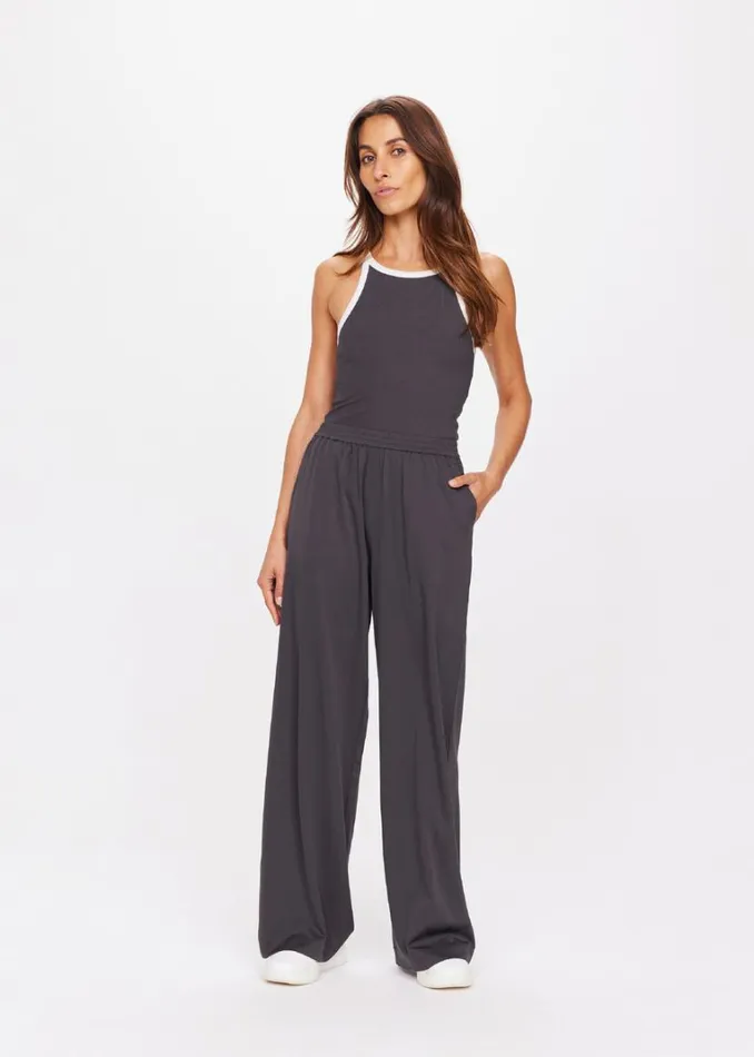 The Upside SIERRA PANT Charcoal Shop Pants