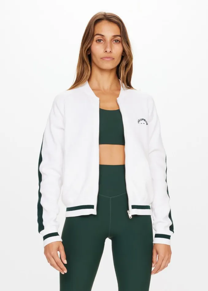 The Upside ST GERMAIN JORDANA JACKET White Shop Jackets and Coats The Upside ST GERMAIN JORDANA JACKET White Shop Jackets and Coats