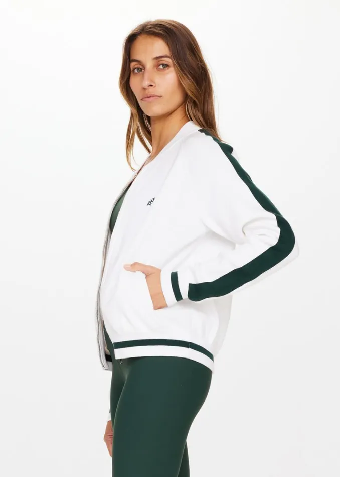 The Upside ST GERMAIN JORDANA JACKET White Shop Jackets and Coats The Upside ST GERMAIN JORDANA JACKET White Shop Jackets and Coats