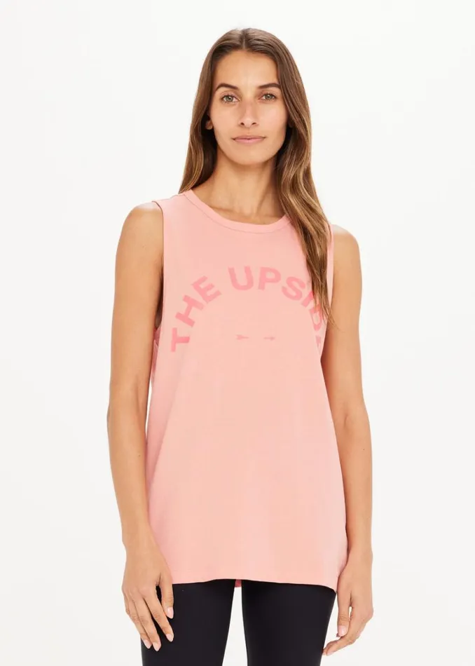 The Upside TARA TANK Blush Shop Shirts and Tanks