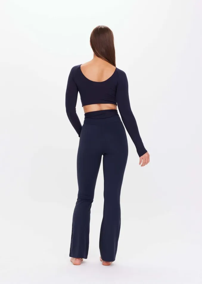 The Upside TARYN TIE TOP Midnight Shop Shirts and Tanks The Upside TARYN TIE TOP Midnight Shop Shirts and Tanks