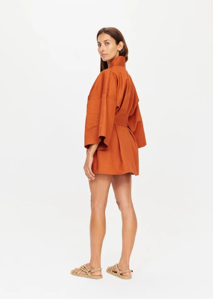 The Upside THE BANYA ROBE Rust Shop Jackets and Coats The Upside THE BANYA ROBE Rust Shop Jackets and Coats