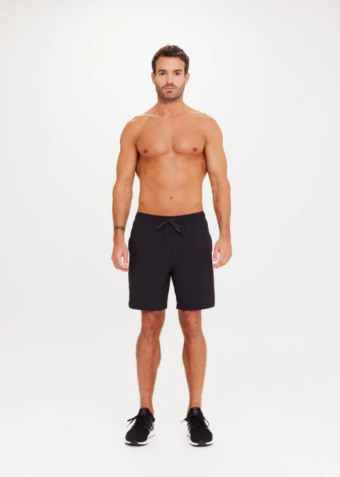 The Upside ULTRA SHORT 7IN Black Shop Bottoms