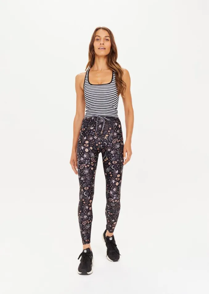 The Upside WILDLANDS 25IN MIDI PANT Fungi Shop Leggings
