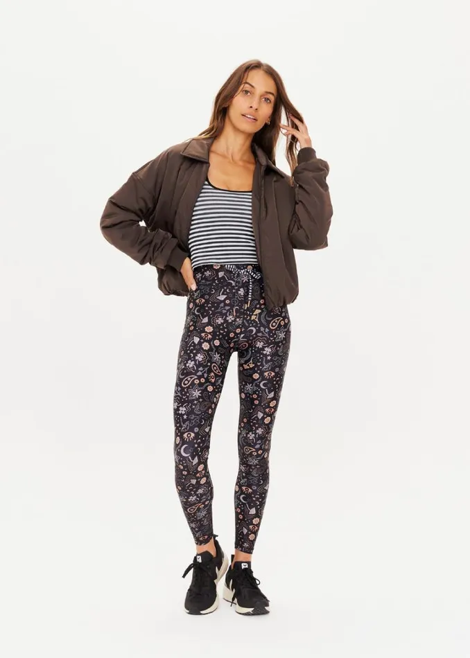 The Upside WILDLANDS 25IN MIDI PANT Fungi Shop Leggings