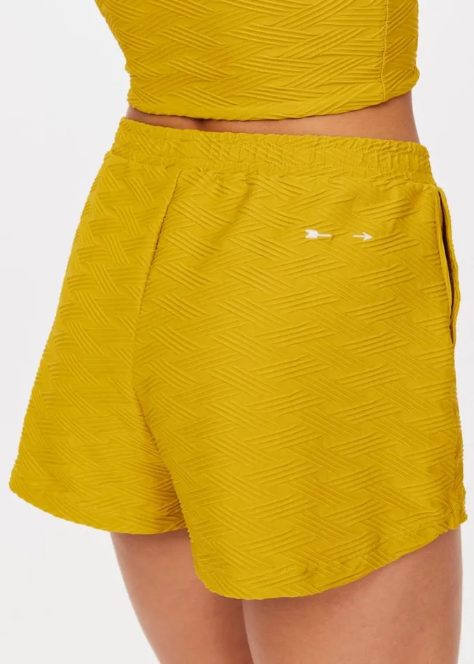 The Upside YOKO BILLIE SHORT Honeycomb Shop Shorts The Upside YOKO BILLIE SHORT Honeycomb Shop Shorts