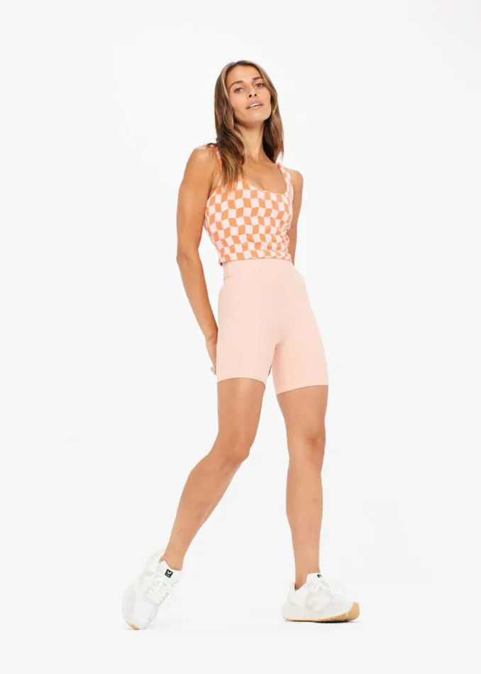 The Upside YOSEMITE LANA CROP Nectarine Petal Shop Sports Bras The Upside YOSEMITE LANA CROP Nectarine Petal Shop Sports Bras