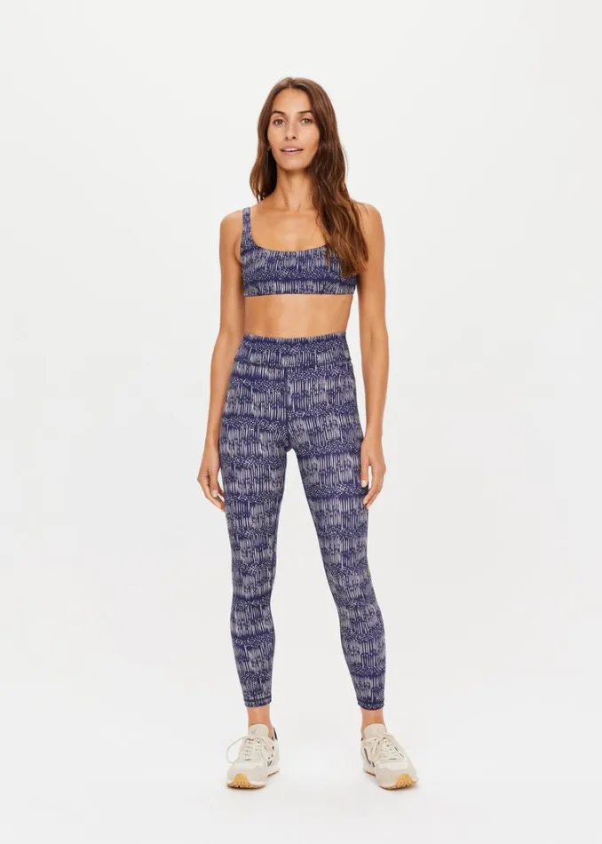 The Upside YUKIMI 25IN MIDI PANT Indigo Shop Leggings The Upside YUKIMI 25IN MIDI PANT Indigo Shop Leggings